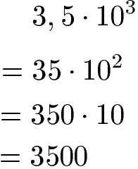 Abgetrennte Zehnerpotenz Beispiel 1 berechnen