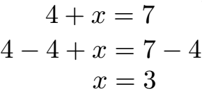 Gleichungen umformen Addition Lösung