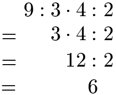 Kettenaufgaben Beispiel 4: Erst Division oder Multiplikation?