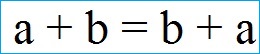 Kommutativgesetz Addition Formel