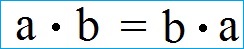 Kommutativgesetz Multiplikation Formel