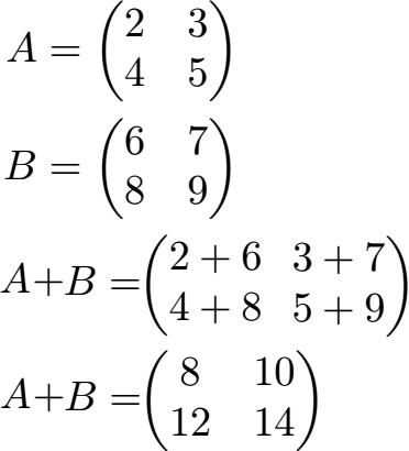 Matrix Beispiel 1 Lösung