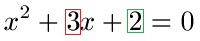 PQ-Formel Beispiel 1 Lösung Teil 2