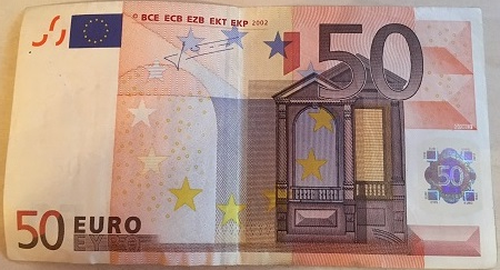 Rechnen mit Geld: 50 Euro Schein
