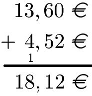 Rechnen mit Geld Klasse 4 Textaufgabe