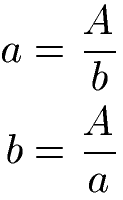 Rechteck Seitenlängen berechnen Formeln