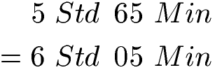 Zeitspanne (Zeitdauer) Beispiel 2 Lösung Teil 2