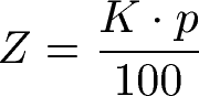 Zinsrechnung Zinsen Formel